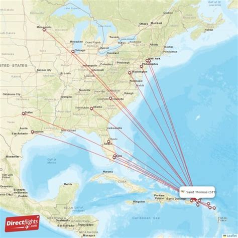 seattle to st thomas flights.